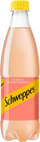 Schweppes розов грейпфрут 500 мл