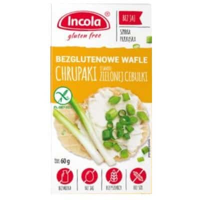 Без глут.вафли чрупаки лук 60гр