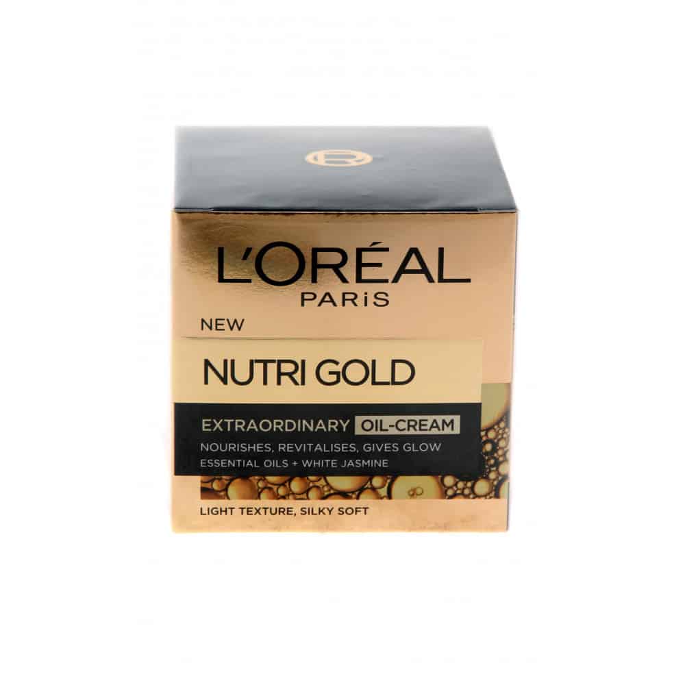Крем за лице L'oreal nutri gold 50мл