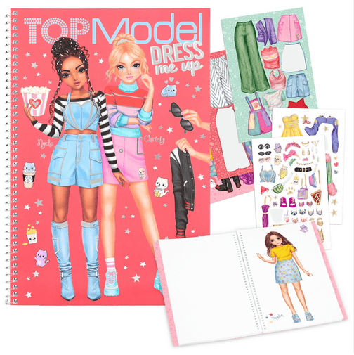 Topmodel книжка със стикери Cutie star