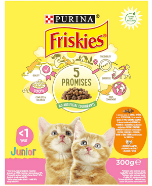 Храна Friskies джуниър суха 300гр