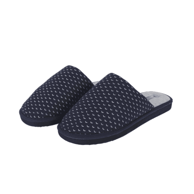 Мъжки чехли синя щампа Perletti