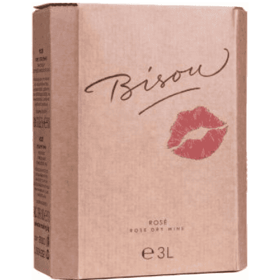 Вино Bisou розе 3л