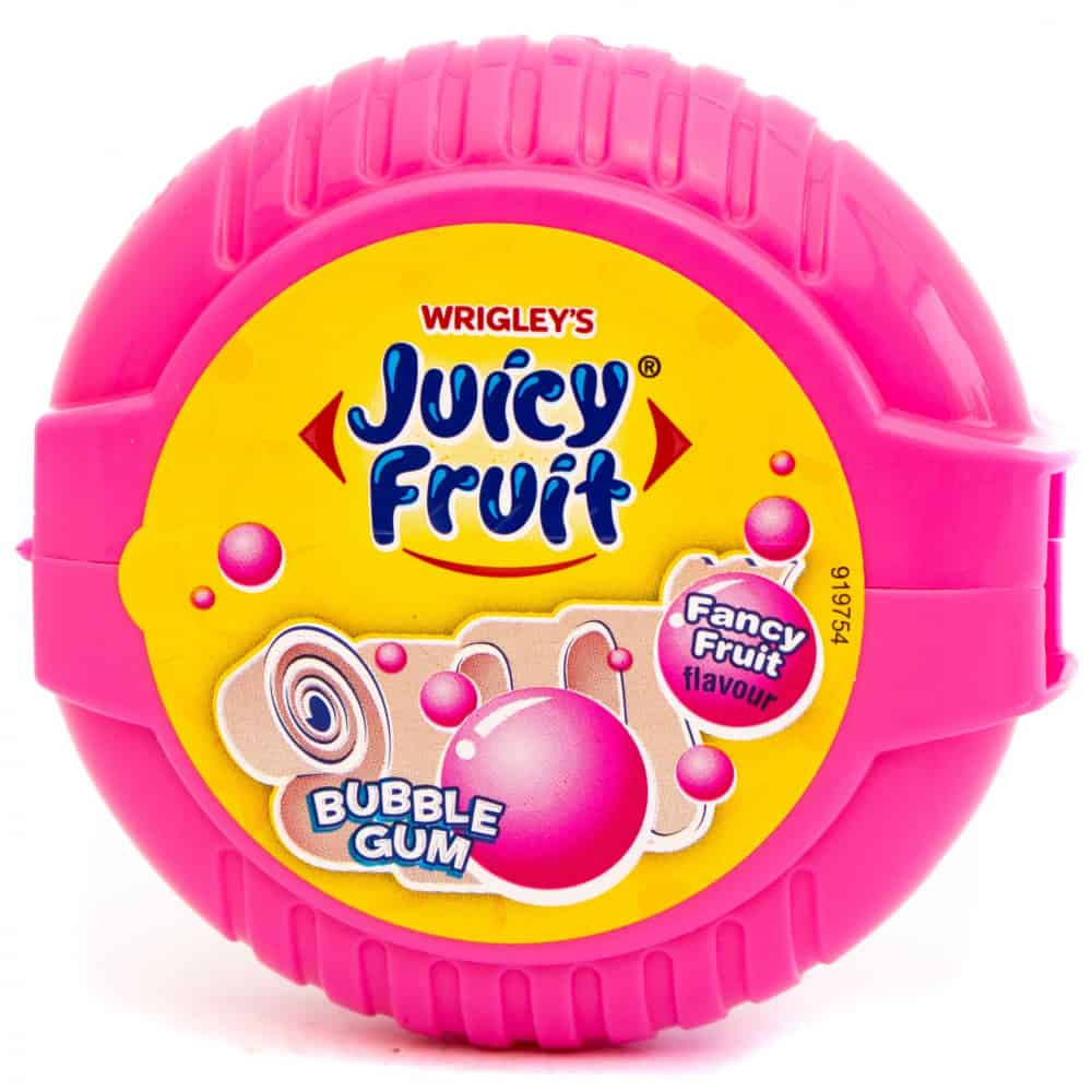 Дъвки Juicy Fruit Fancy фрут ролка 