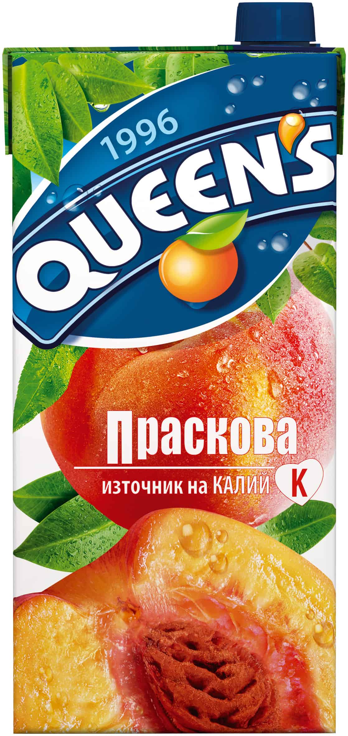 Нектар Queen`s Праскова 2л