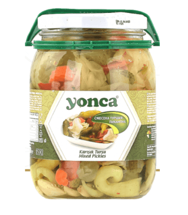 Туршия смесена пикантна Yonca 1,45кг