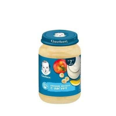 Десерт Gerber плодов йогурт 190гр
