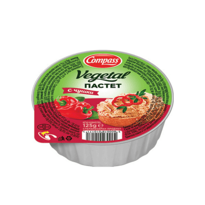Пастет с чушки Vegetal Компас 125гр