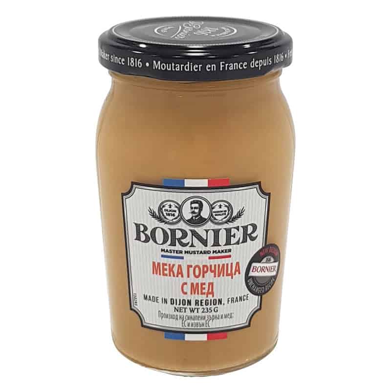 Мека горчица Bornier с мед 230 гр
