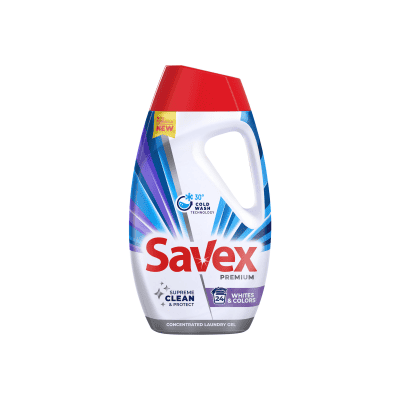 Течен перилен преп.Savex Бяло,колор 960мл