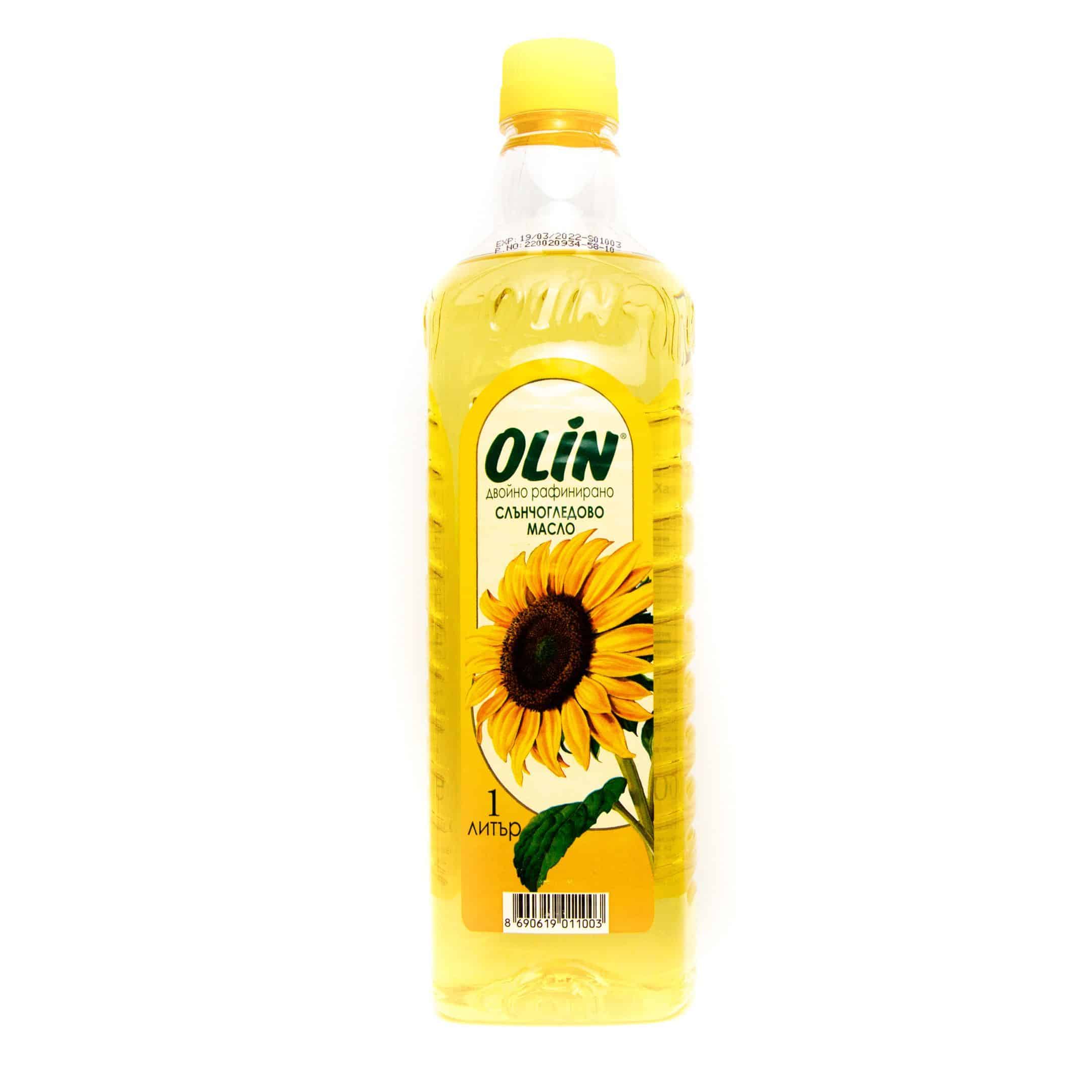 Олио Слънчогледово Olin 1л