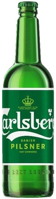 Бира Carlsberg 0.5л + бутилка