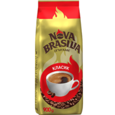 Кафе Нова Бразилия зърна 900гр