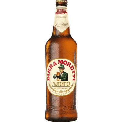 Бира Moretti 0.5л + бутилка