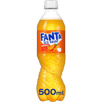 Fanta Портокал Zero 500мл