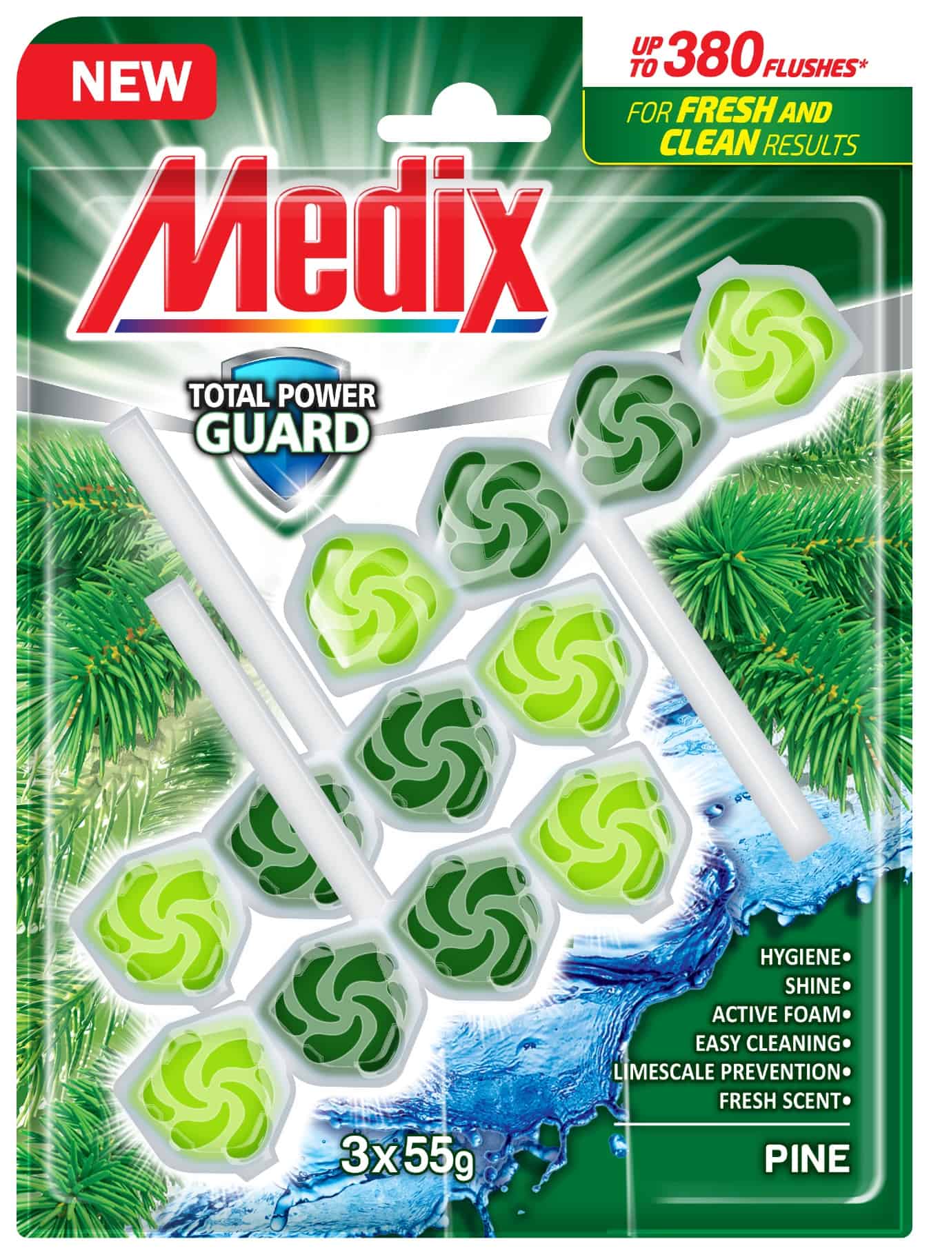 Medix WC Total Power Guard с бор 3x55гр