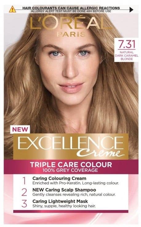 Боя за коса L'Oréal  Еxcellence 7.31