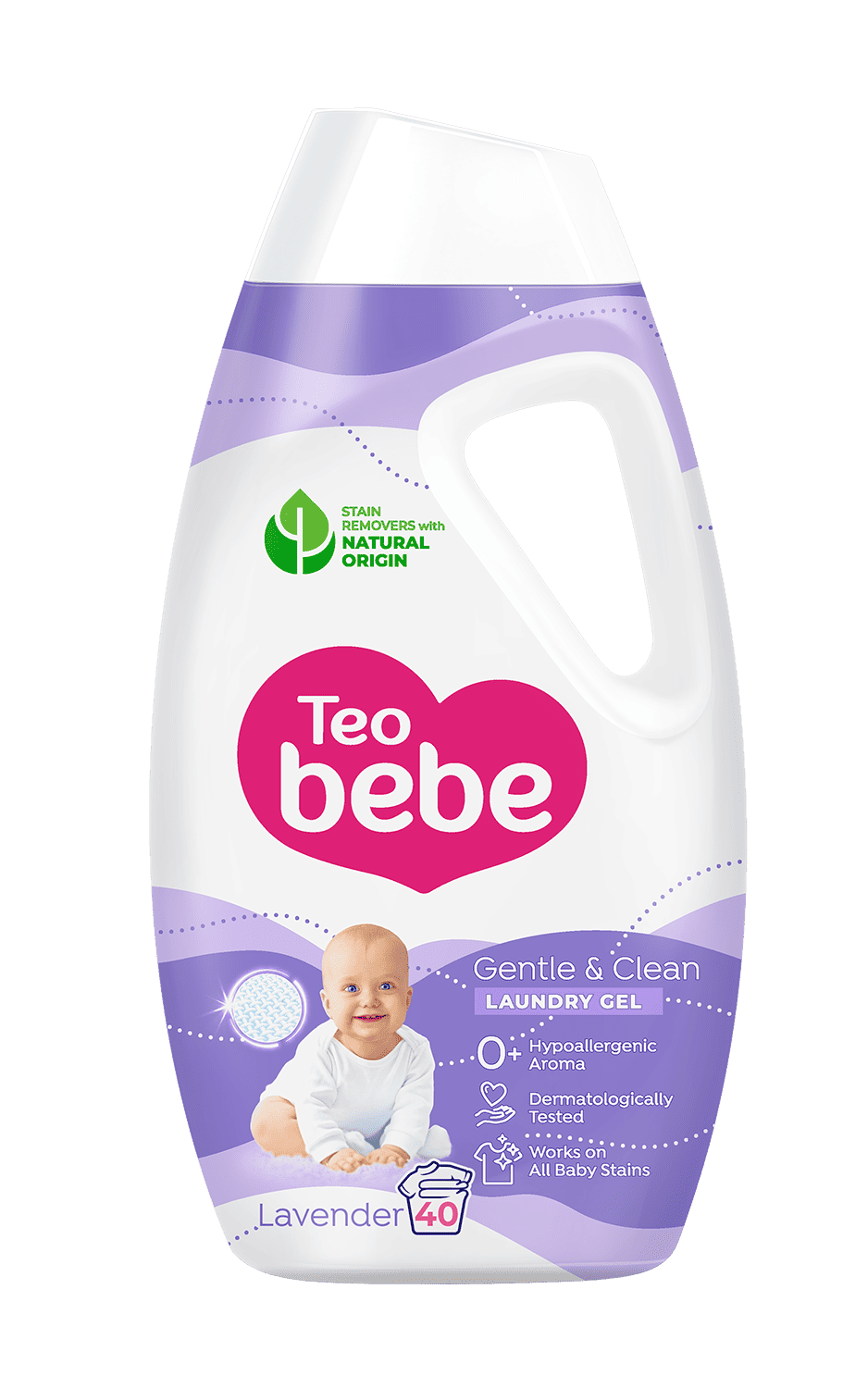 Течен перилен преп.Teo Bebe Лавандула 1.8л