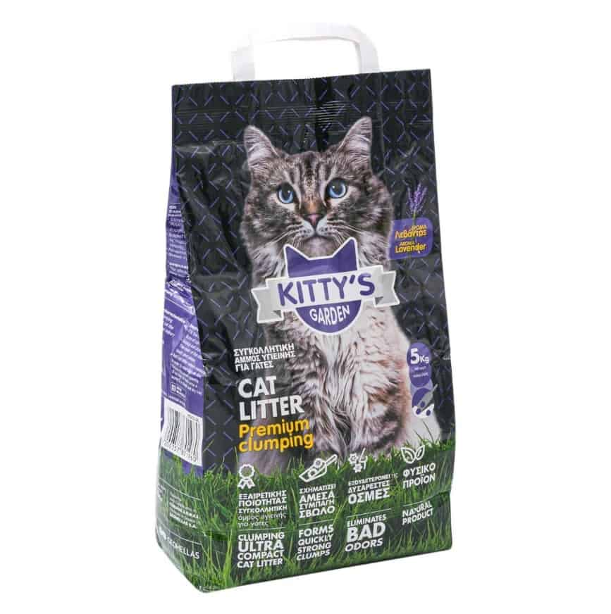 Котешка тоалетна Kitty`s лавандула 5 кг
