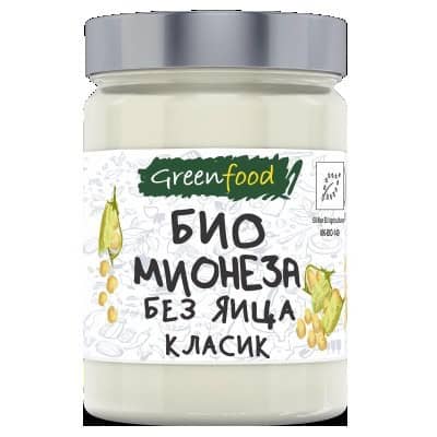 Био майонеза без яйца Green Food 230 гр