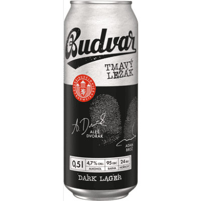Бира Budweiser dark кен 0.5л