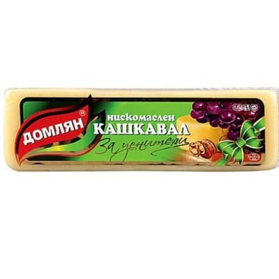 Кашкавал нискомаслен Домлян 500 гр