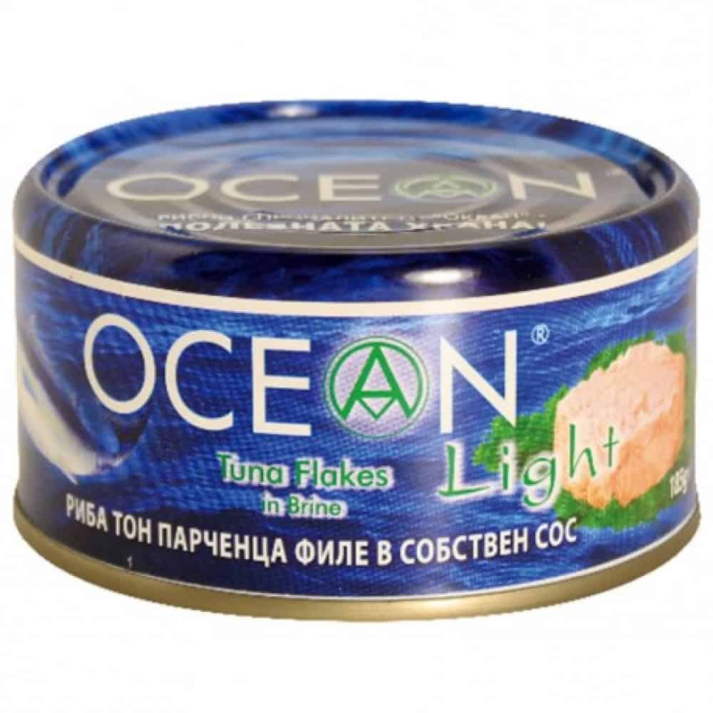 Парч.риба тон Ocean със собствен сос 185гр