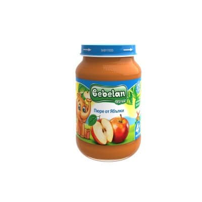 Пюре Bebelan Ябълки 4м+ 190гр