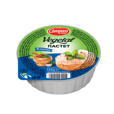 Пастет Класик Vegetal Компас 125гр