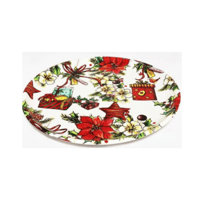 Поднос кръг ЧНГ ф22см