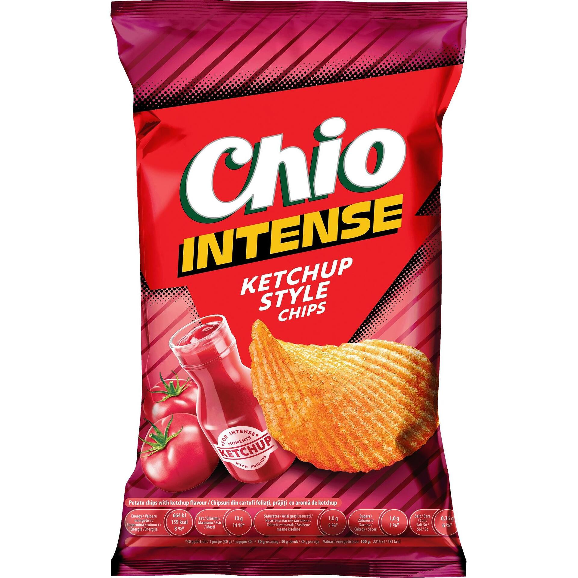 Чипс Chio Intense Кетчуп 120гр