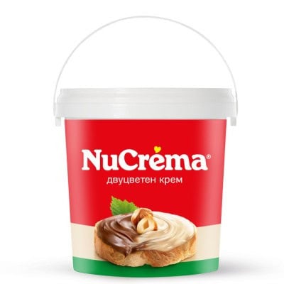 Течен Шоколад NuCrema Двуцветен 1кг