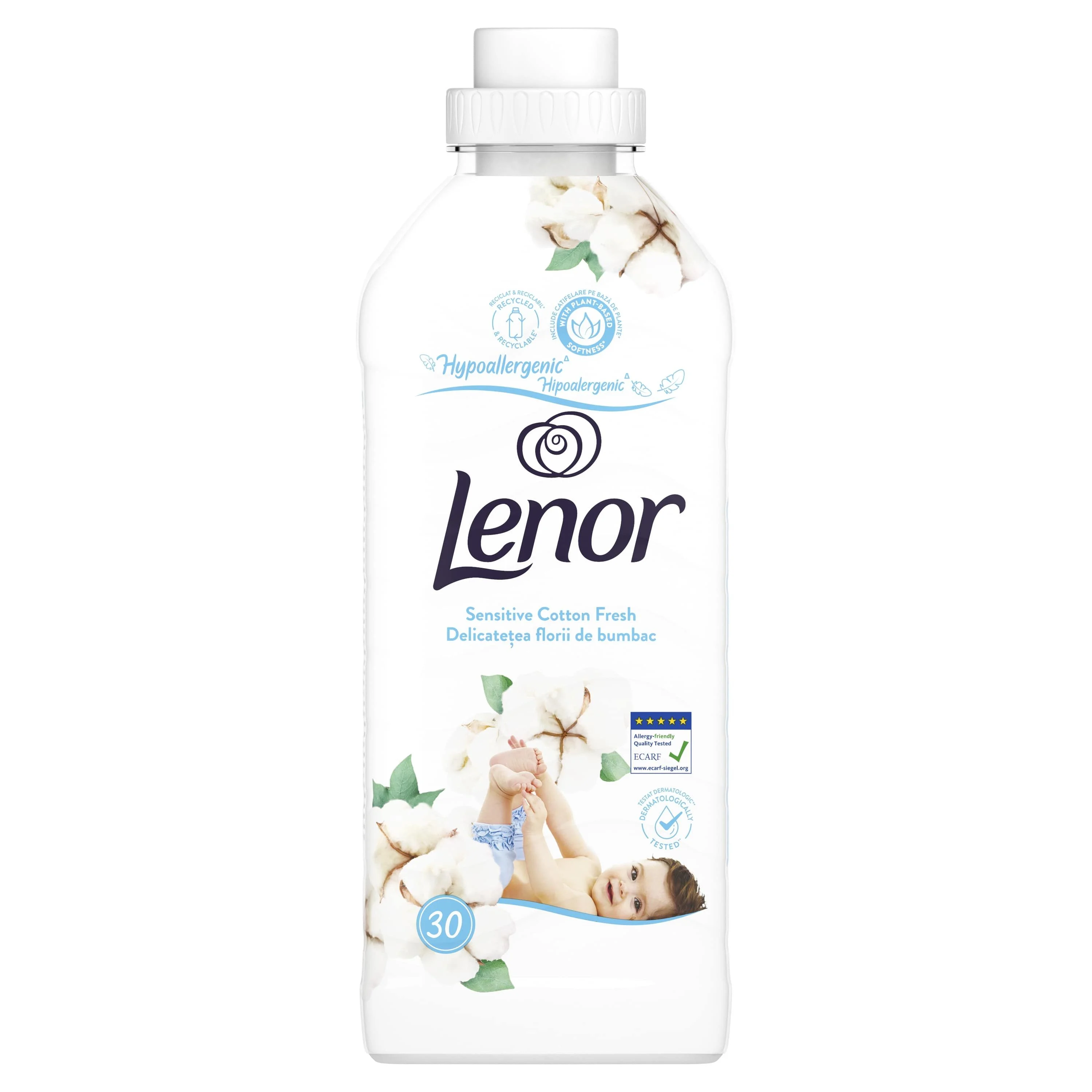 Омекотител Lenor Sensitive 750мл/30пр