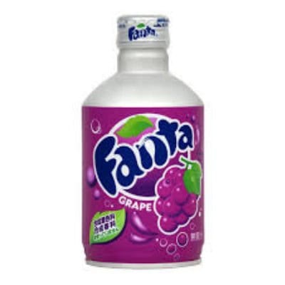 Газ.напитка Fanta с грозде в мет.бут. 0.3л