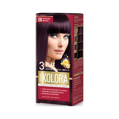 Боя за Коса Aroma Color №08 Махагон-Виолет