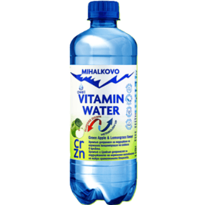 Вода Михалково Вит. яб/лимонена трева 0.5л