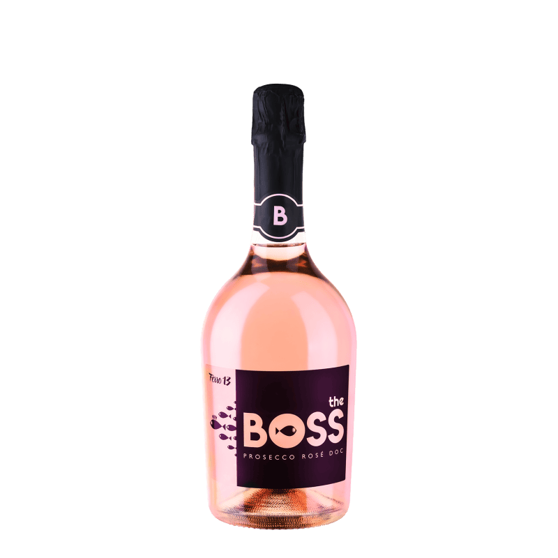 Пенливо вино Prosecco The Boss Розе 0.75л