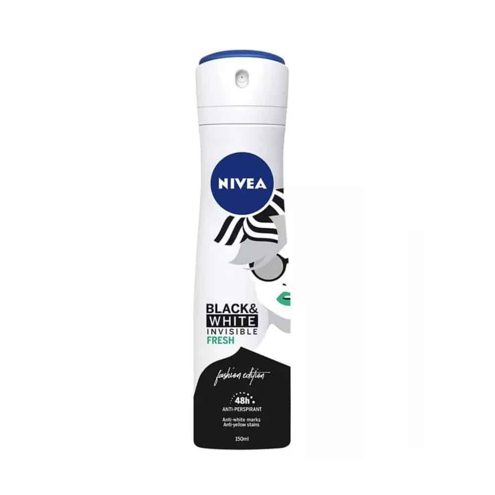 Дез. Nivea Black&White Fresh 150мл