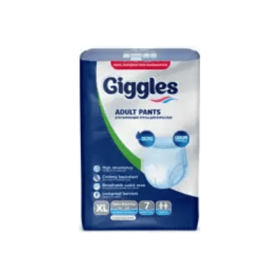 Пелени гащи за възр.Giggles р-р XL 7бр