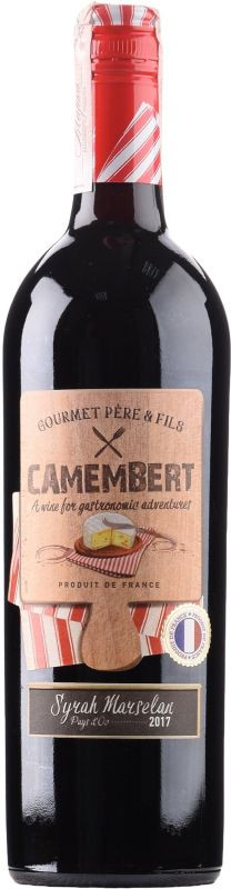 Черв.вино Goumet pere&fils camembert 0.75л