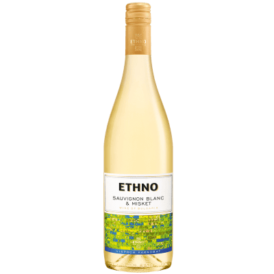Бяло вино Ethno Сов. Блан и Мискет 750мл