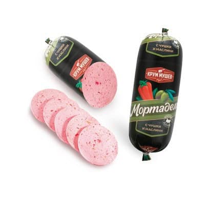 Мортадела чушки/м-ни Крум Мушев 750гр