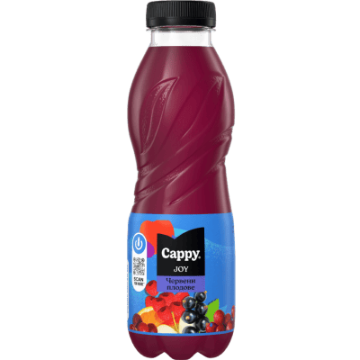 Плодова напитка Cappy Joy червен микс 0.5л