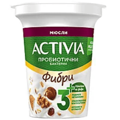 Активиа фибри с мюсли 280гр