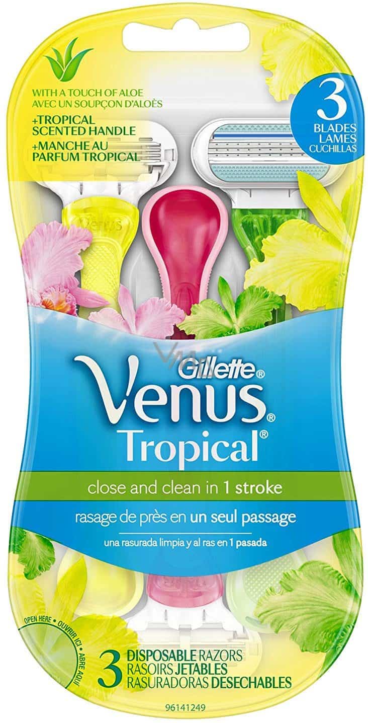 Самобр. Gillette Venus Tropical 3бр