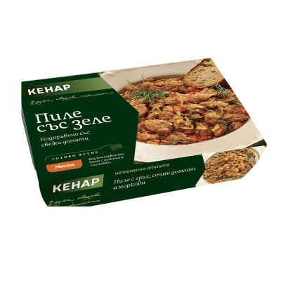 Пиле с прясно зеле Кенар 330гр