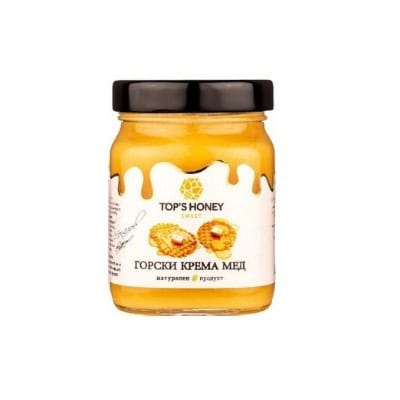 Мед крем tops honey 450гр