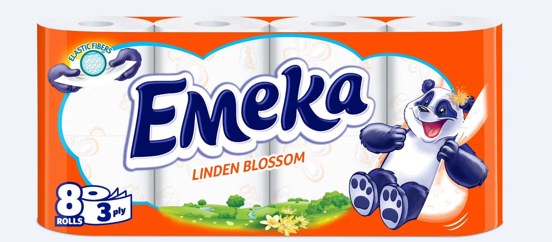 Тоалетна хартия Emeka Липа 8бр