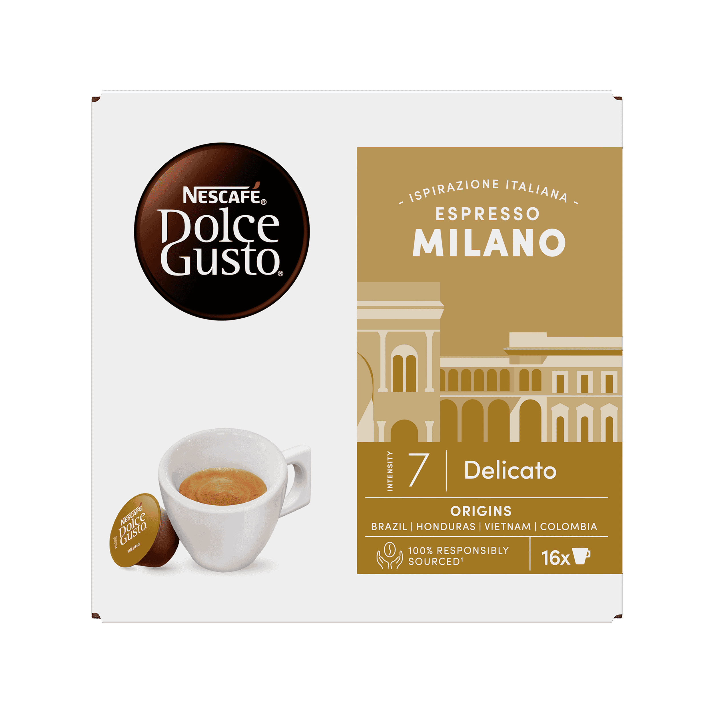 Nescafe Dolce Gusto Milano с капсули 16бр