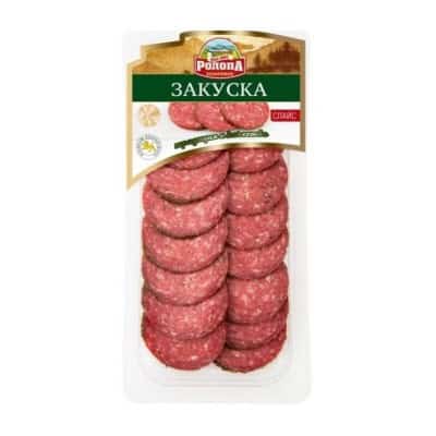 Салам закуска Род.Пазарджик слайс 100гр 